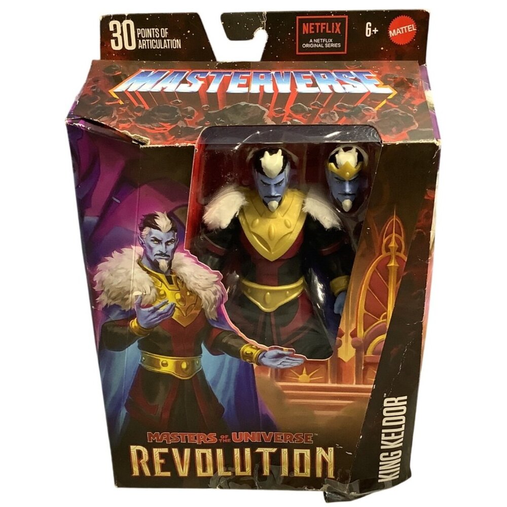 Masters Of The Universe Revolution King Keldor Action Figure MOTU Collectable